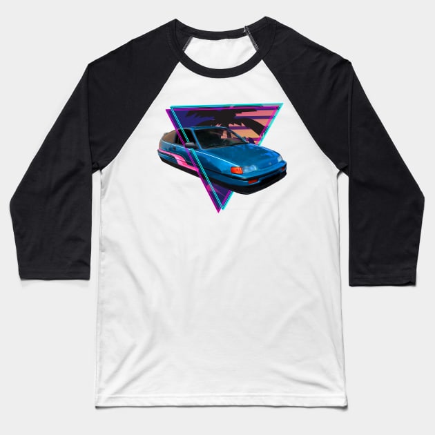 RAD HOVER HONDA Baseball T-Shirt by Curtis Crafts